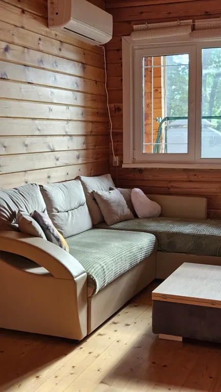 Семейный дом на берегу реки Волга с шикарными видом и пляжем