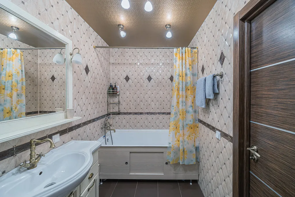 Трёхкомнатная квартира у аквапарка