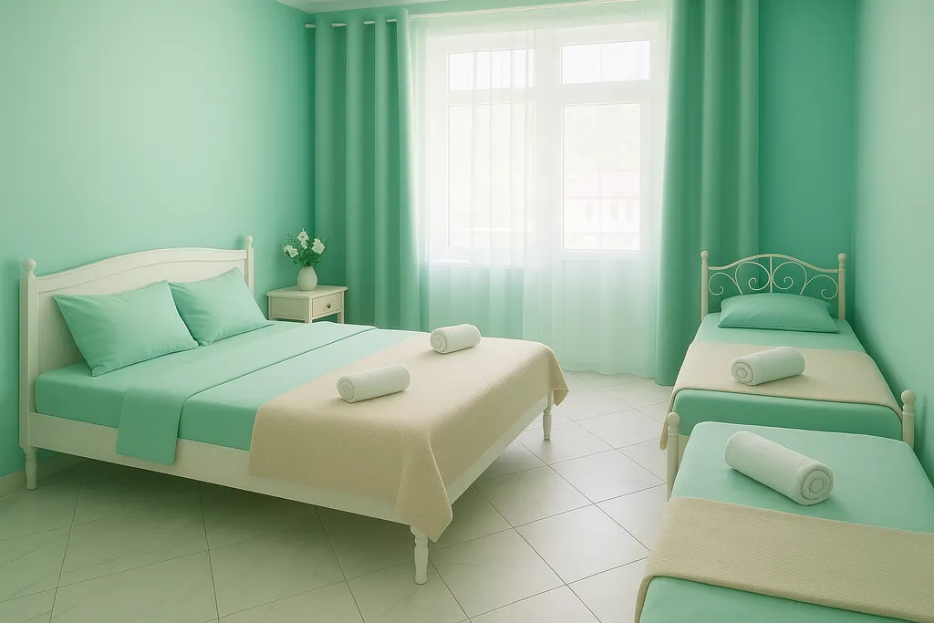 Квартира Квартира Гостевой дом "Витторио" с панорамным видом на горы — Гагра