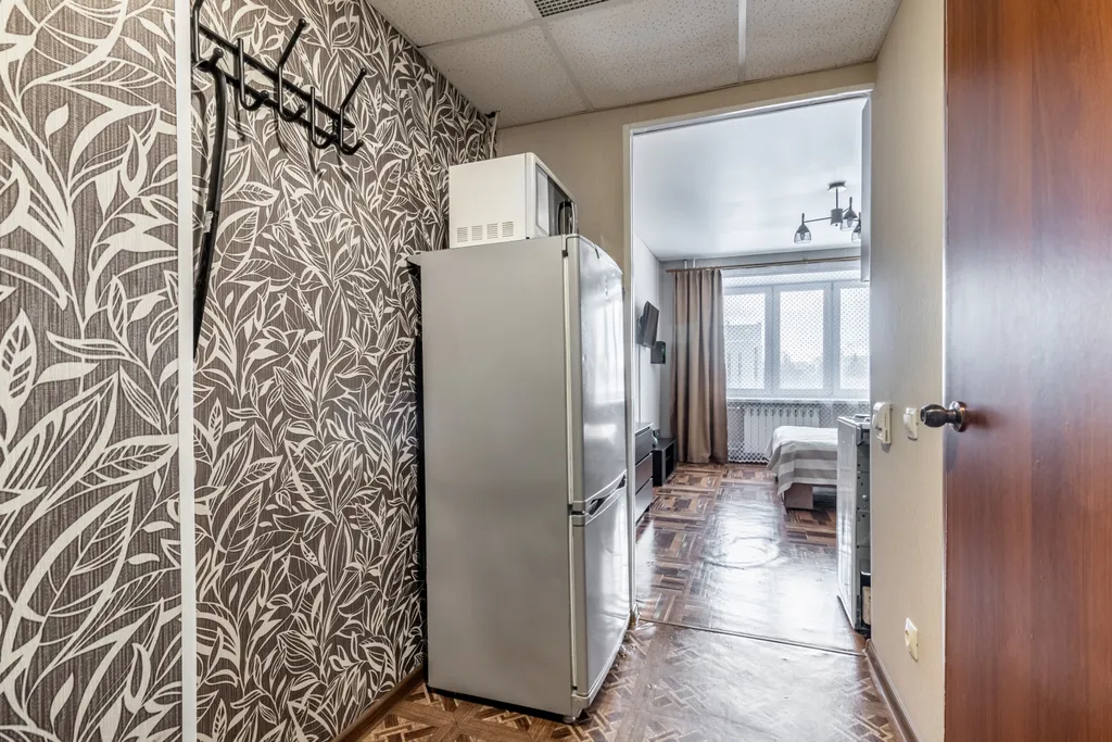 Уютная светлая студия с видом на набережную