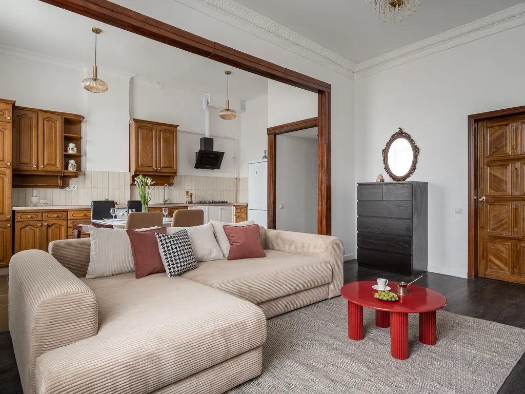 Квартира 3-комнатная квартира Kvart-Hotel метро Киевская — Москва