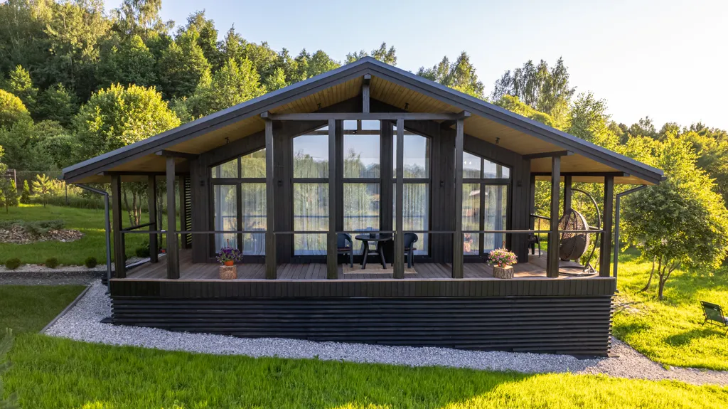 Коттедж Новый Дом с видом на лес — аренда посуточно в Серпухов