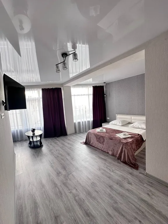 Квартира Квартира Трёхместный номер с шикарным видом на город и море — Анапа