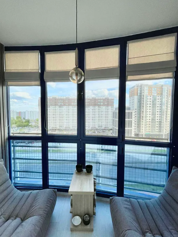 Двухкомнатная квартира в центре с 2 лоджиями