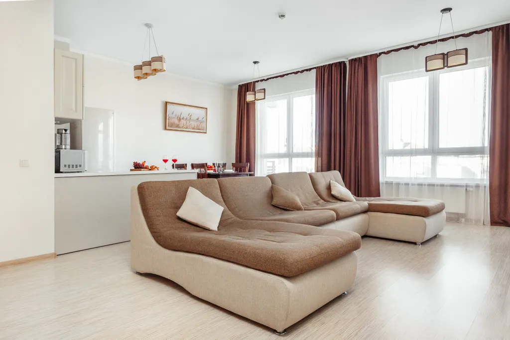 Большая квартира у моря с видом на горы