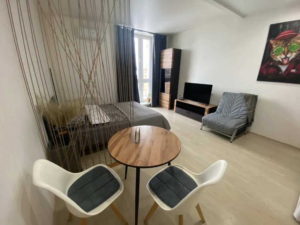 Современная студия в стиле арт