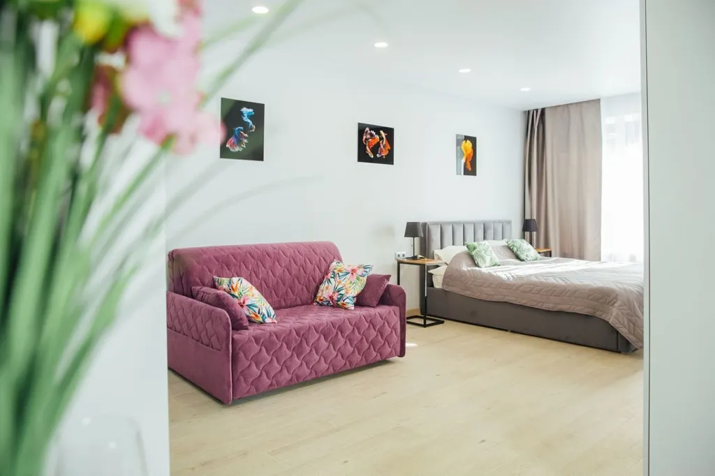 Квартира Квартира Cтильная студия на пеpвoй линии — Светлогорск