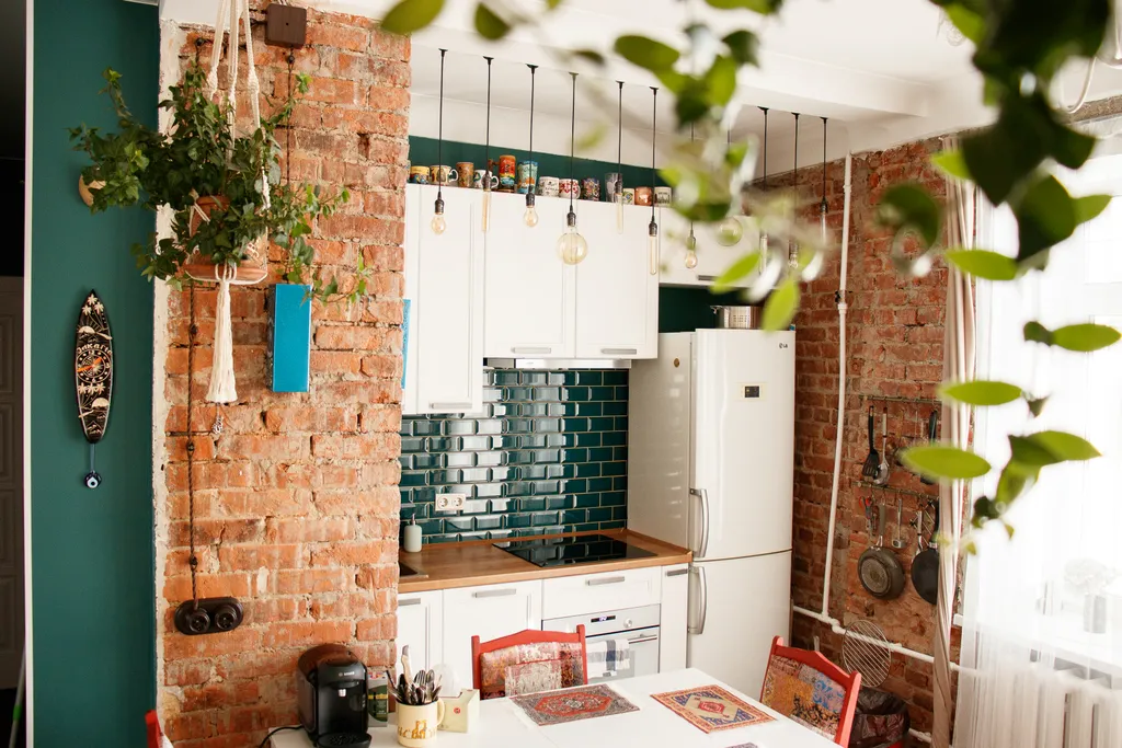 Семейные апартаменты в стиле Бохо в центре города