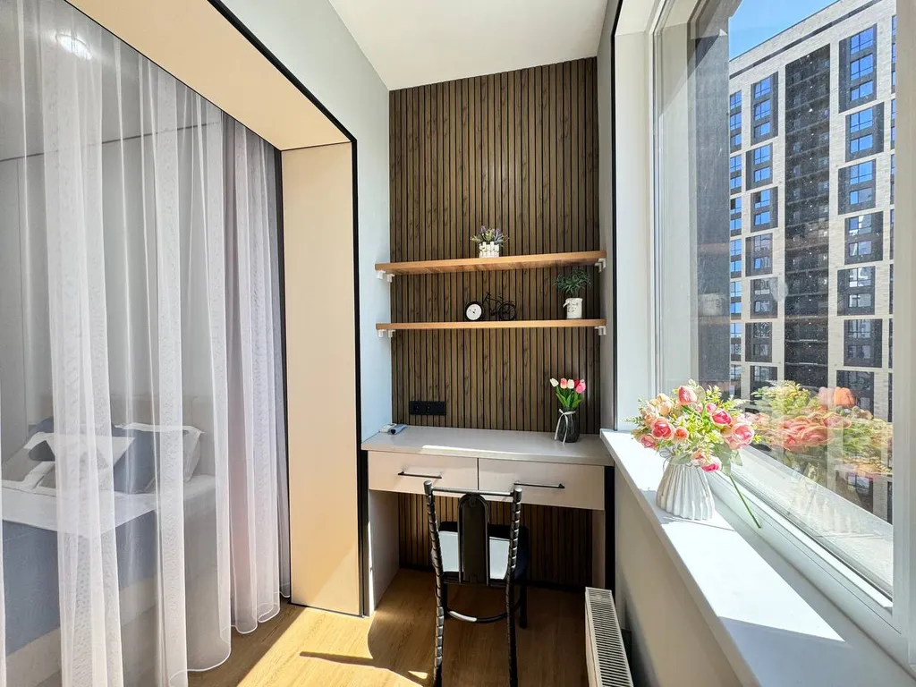 Евродвушка в ЖК Комфорт Сити с видом на горы, рядом с ТЦ MEGA