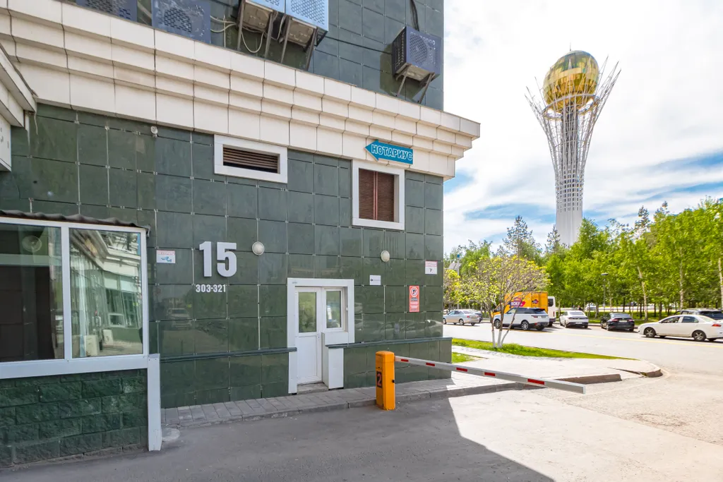 Квартира для большой компании с видом на Байтерек