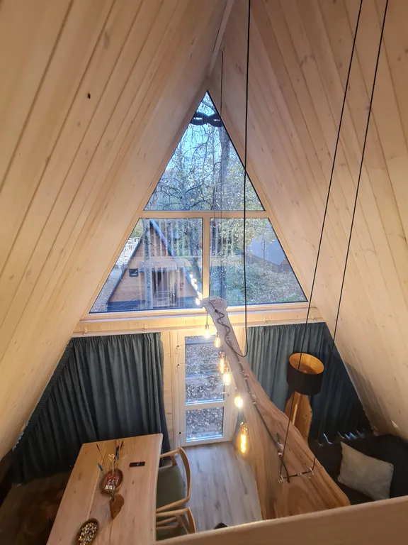 Коттедж Коттедж А-фрейм в заповедном лесу — Архыз