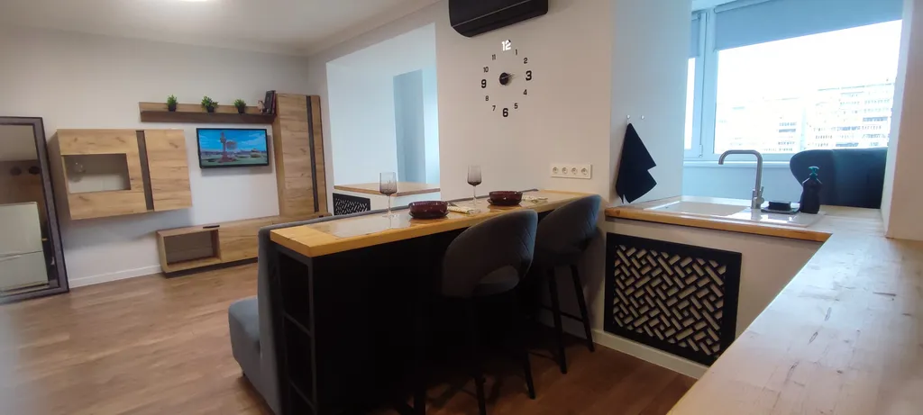 Уютная квартира с видом на город