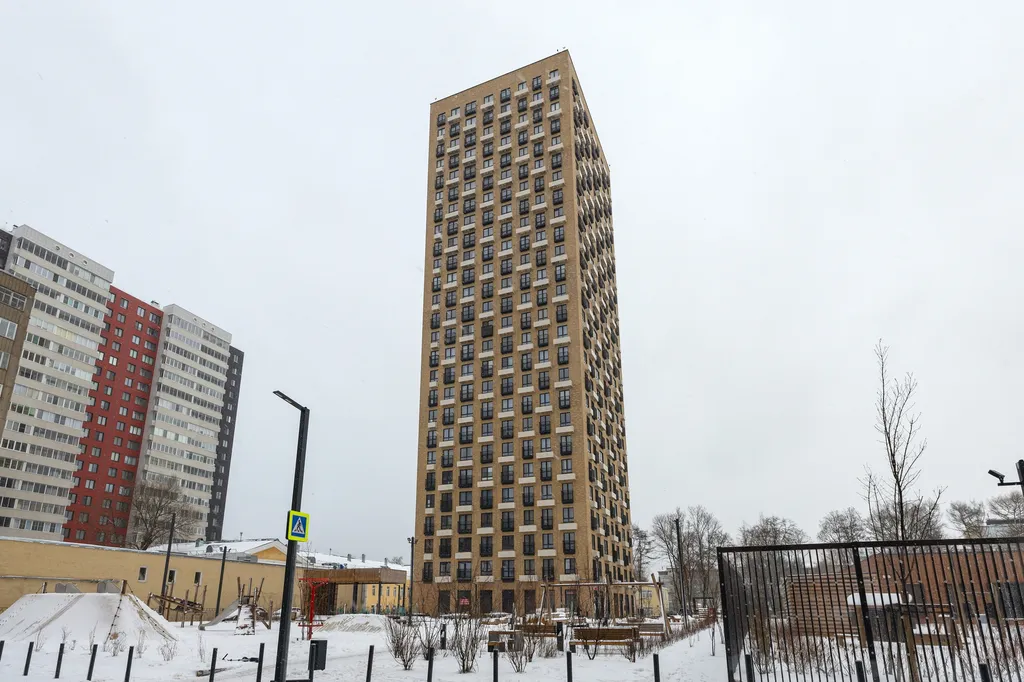 Квартира Квартира Студия Монблан-панорамный вид на Москву с 26 этажа в ЖК Бизнес-класса! — Москва