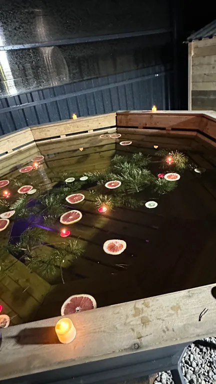 Уютный дом с чаном и бассейном