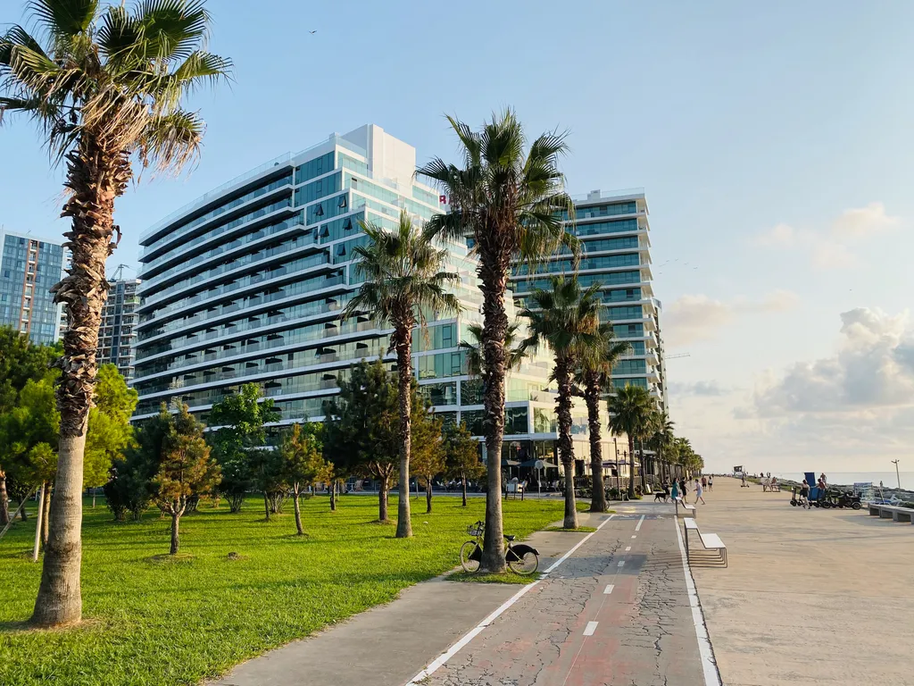 Апартаменты на берегу черного моря