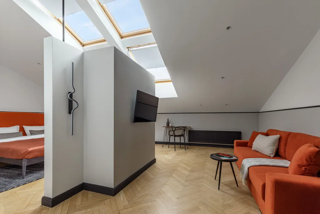 Квартира Апартаменты двухуровневые Benua 170 с Тремя Террасами — Санкт-Петербург