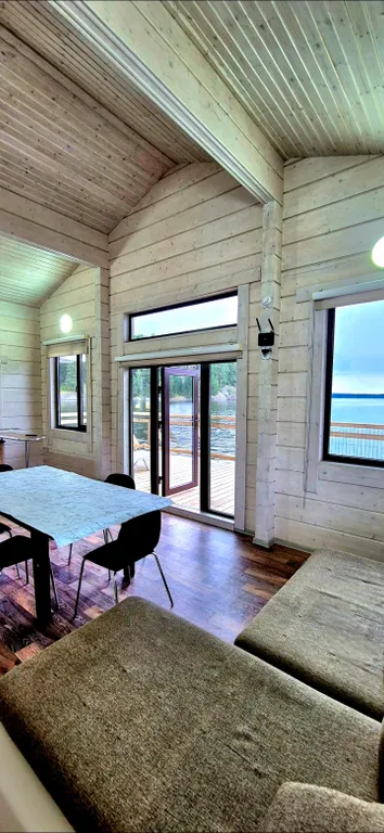 Раухала Деревянный Коттедж на воде