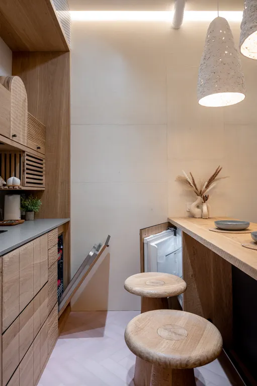 Квартира Дизайнерские эко-апартаменты на Маяковской с камином — Москва