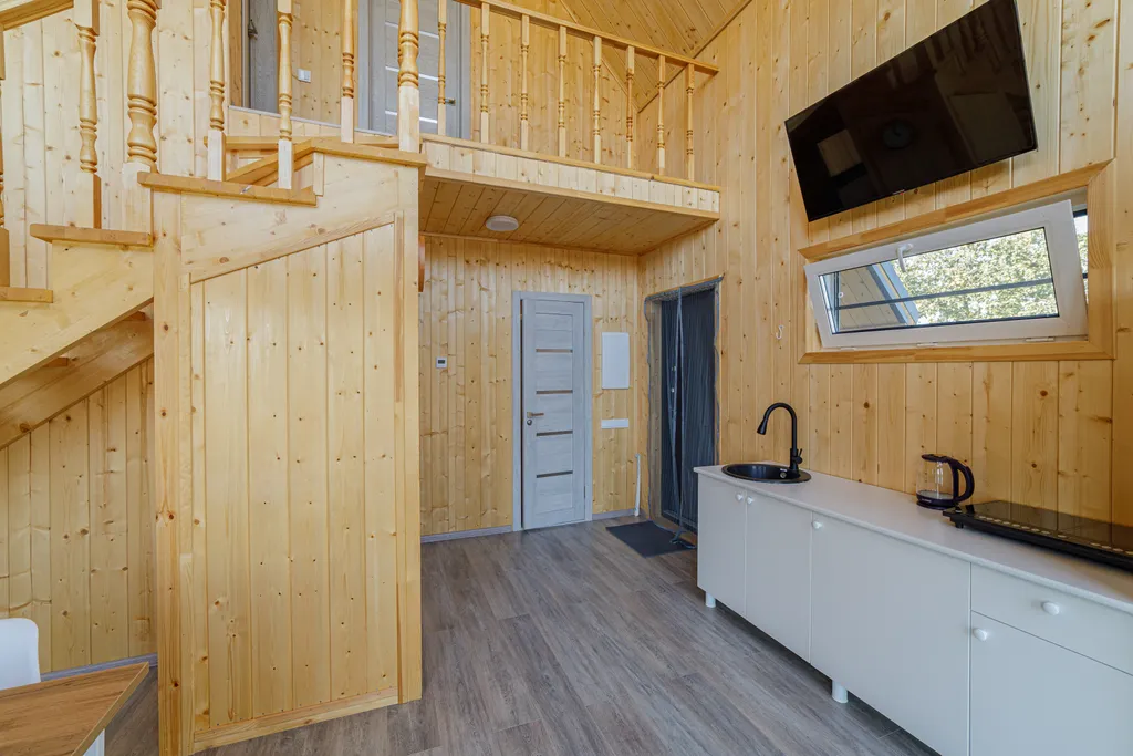 Дом с сауной, купелью и террасой