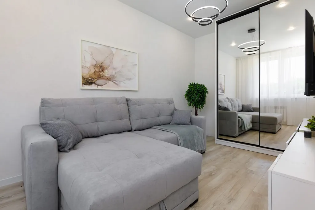 Уютная новая квартира для семьи 2, 3 человека