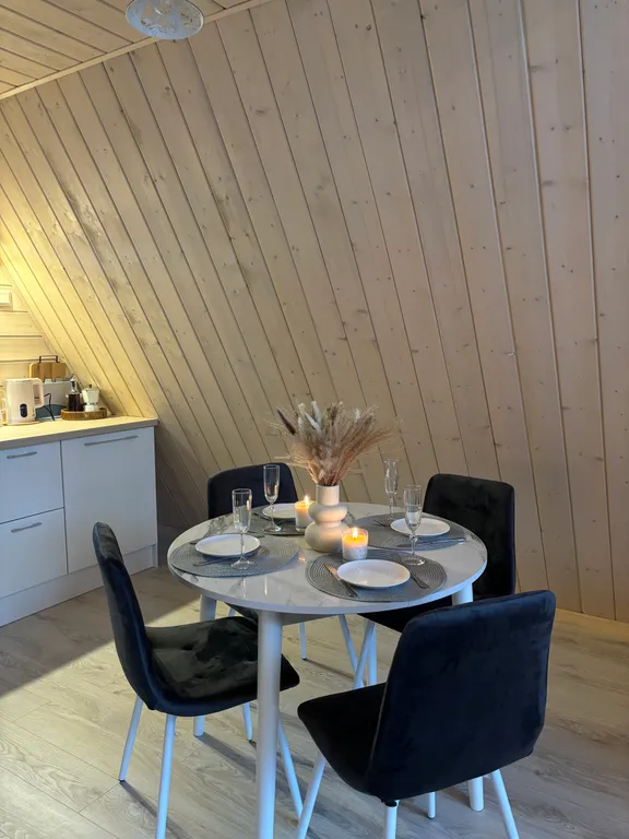 Коттедж Уютный а-фрейм домик с видом на лес — Черноголовка