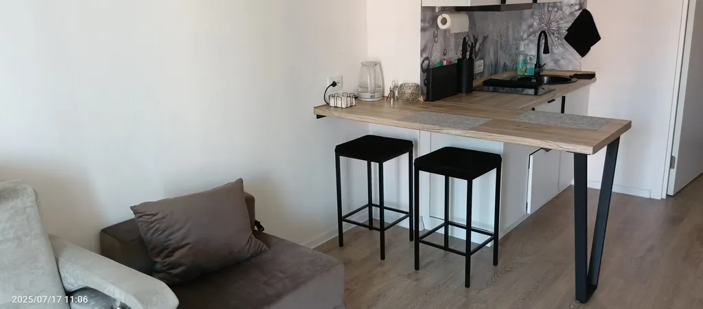 Светлая студия в городской черте