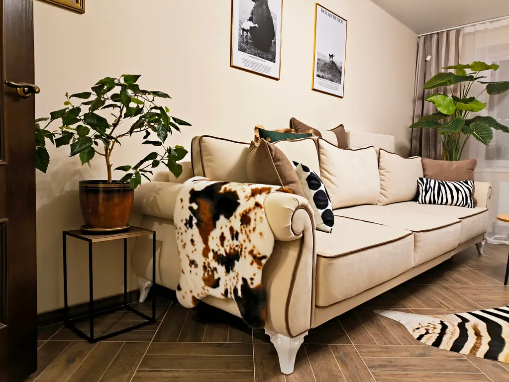 Стильная квартира в новом ЖК для 8