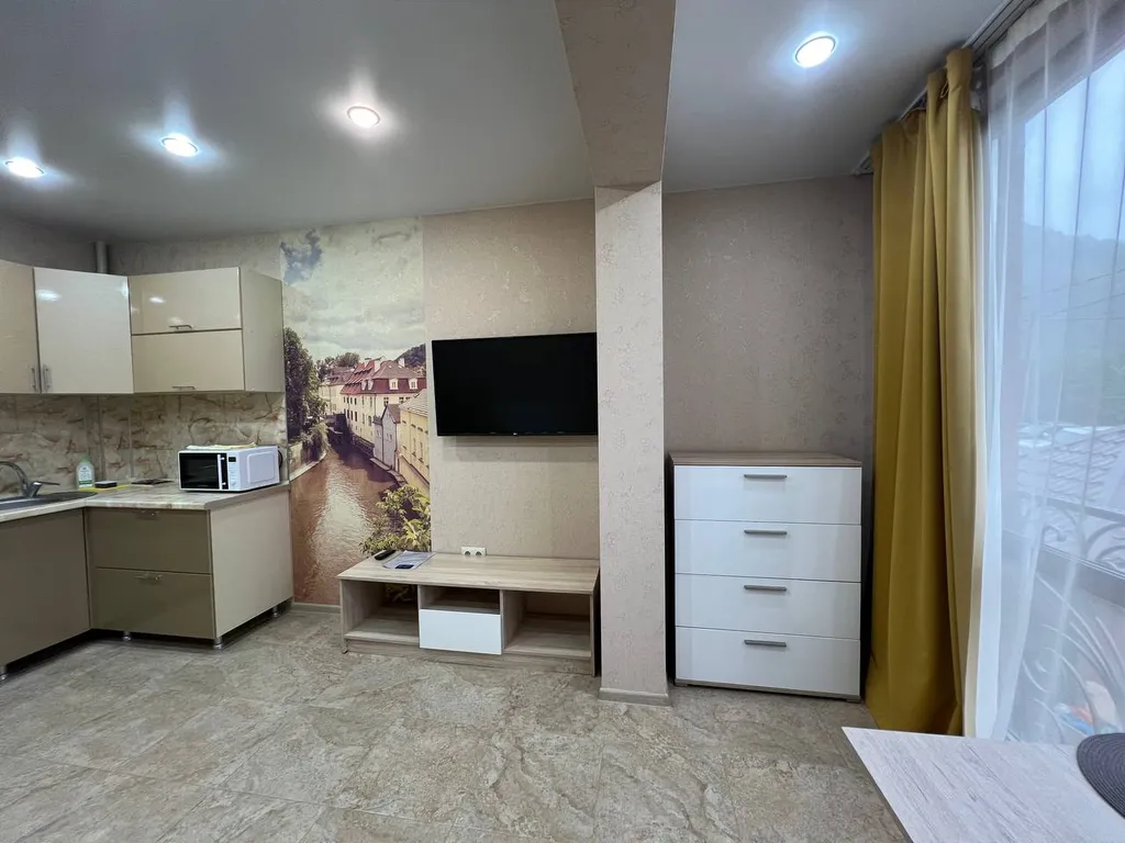 Студия в Красной поляне с видом на горы