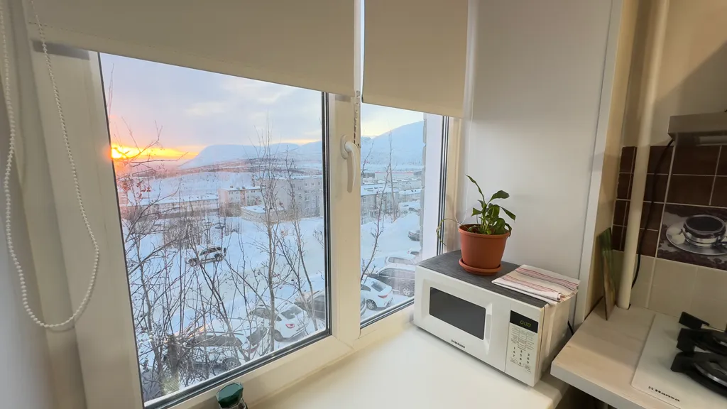 Уютная квартира с видом на горы