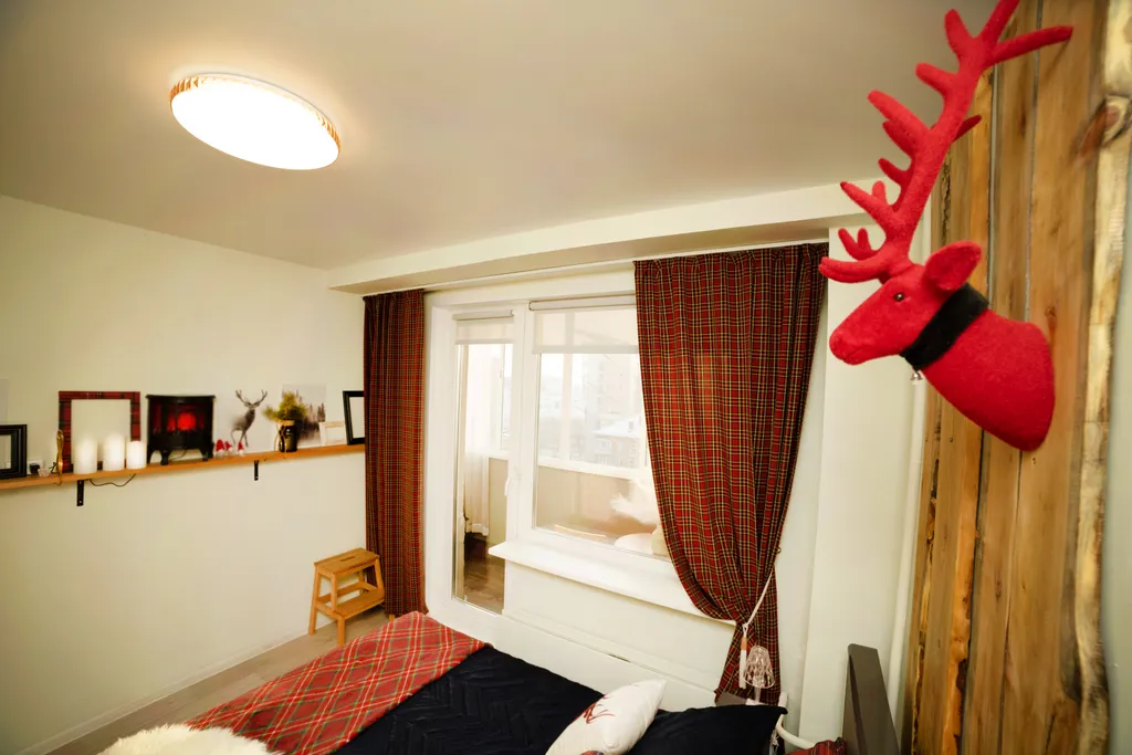 Апартаменты в шотландском стиле в центре