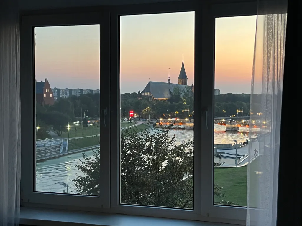 Квартира Квартира 2-комнатная у острова Канта с видом на Кафедральный собор, Зоя-апарт — Калининград