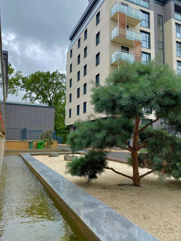 Светлые апарты с собственной террасой у самого моря