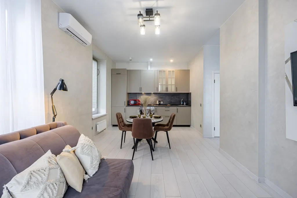 Квартира Просторная квартира с видом на Москва-Сити — Москва