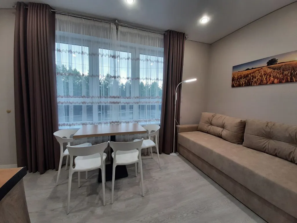 Квартира с участком, барбекю зона, закрытая территория, парковка