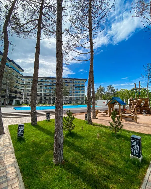 Квартира Квартира Апартамент с бассейном в ЖК бизнес класса у моря — Анапа