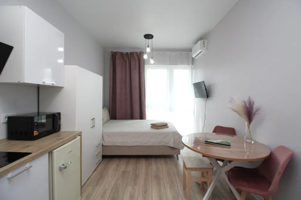 Апартамент на высоком этаже