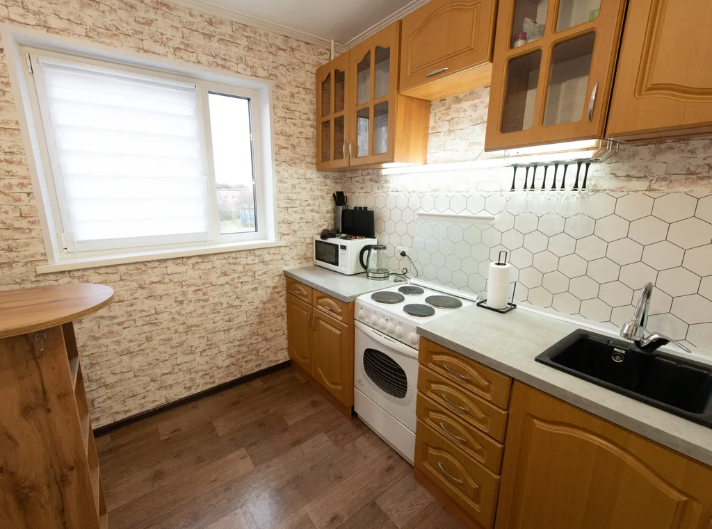 Уютная 1-комнатная квартира в тихом районе, на самом въезде в город