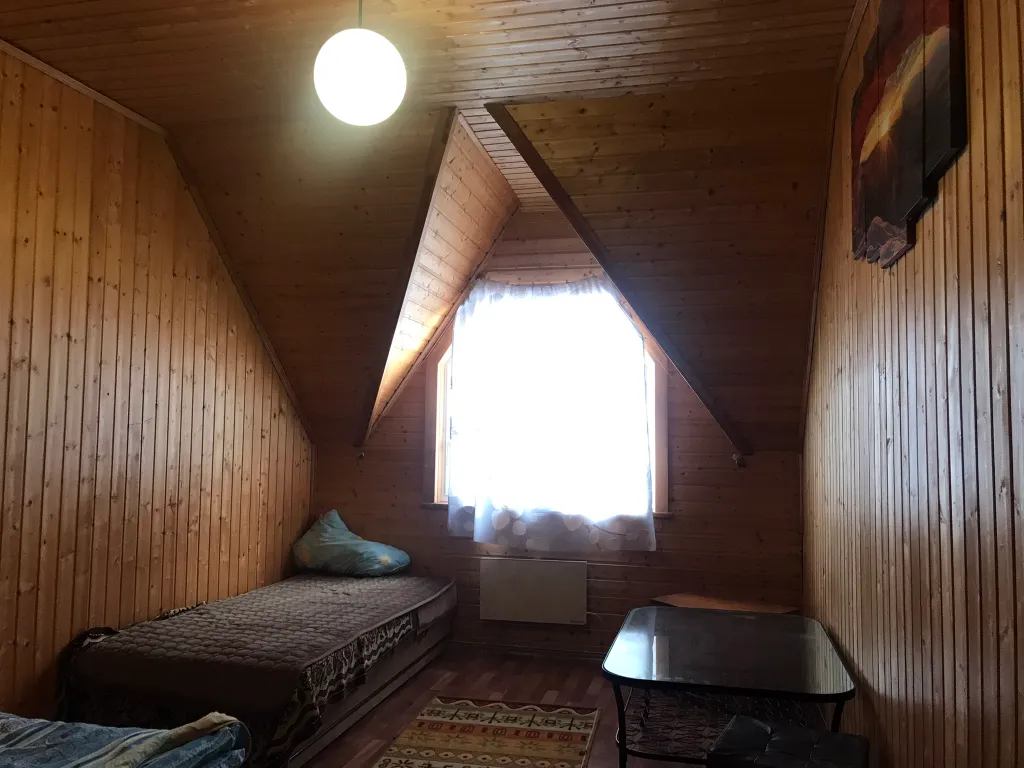 Дом с баней на дровах с вениками и паром