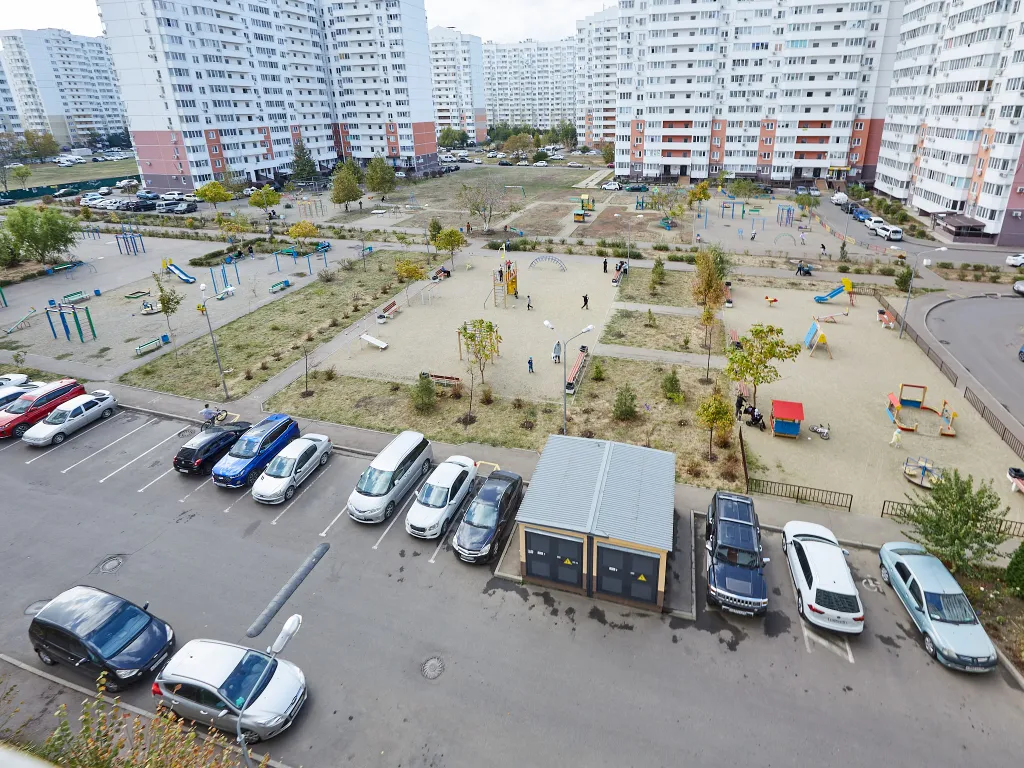 Квартира с балконом и красивым видом