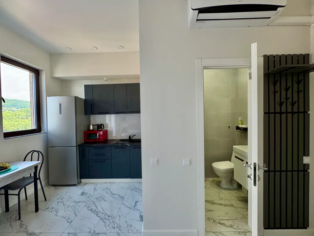 Квартира Квартира Комфорт с видом на горы и балконом — Лазаревское