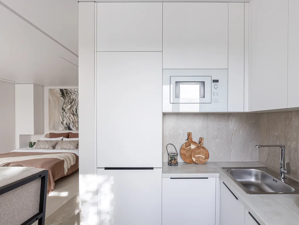 Светлая студия возле основных достопримечательностей