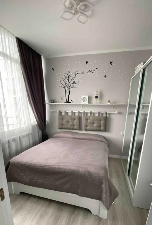 Светлая и уютная квартира с 3 комнатами, 7 минут от моря