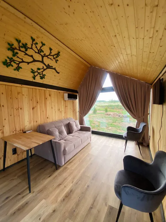 Модульный дом "фридом барн" с сибирским чаном