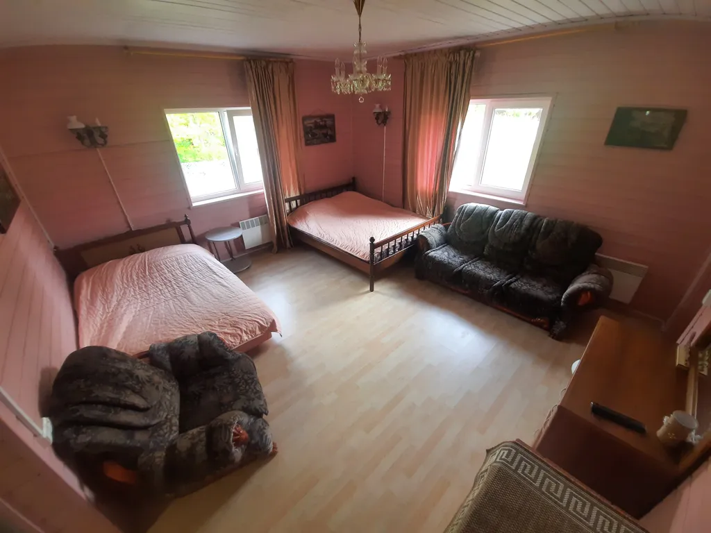 Дом на озере Вуокса с сауной и камином