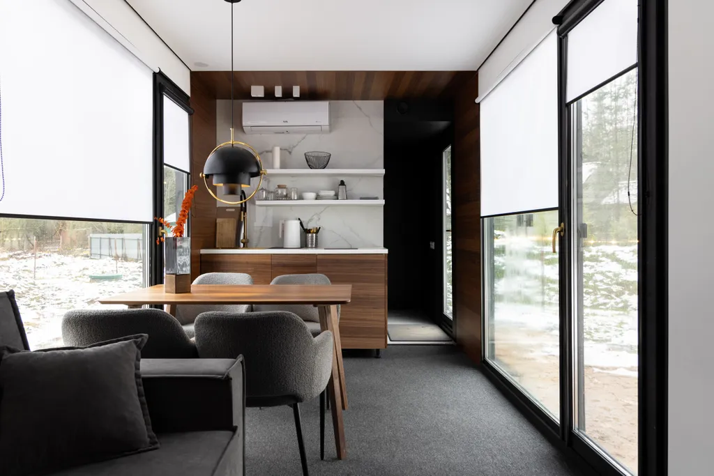 Коттедж Дом из контейнера на побережье Финского залива — Санкт-Петербург