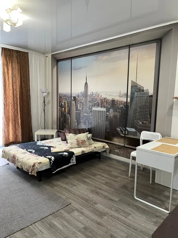 Квартира Комфортабельная студия в центре левого берега — аренда посуточно в Омск