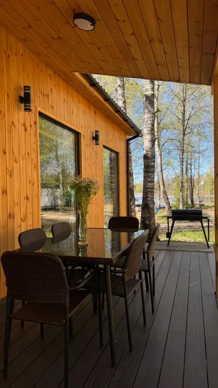 Дом 38m2 — чан, кухня, Wi-Fi