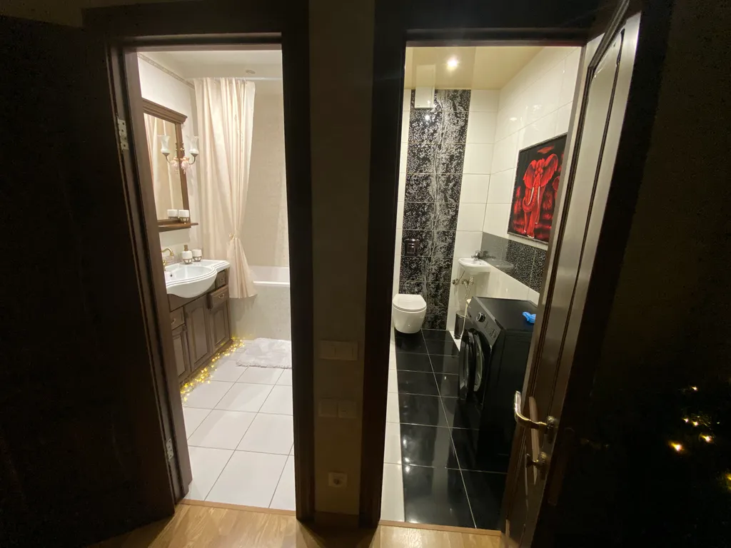 3-комнатная уютная квартира с биокамином и панорамными окнами