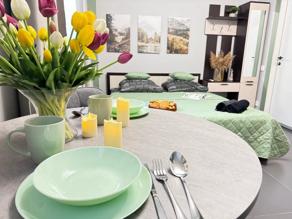 Дизайнерская квартира на 2 человек