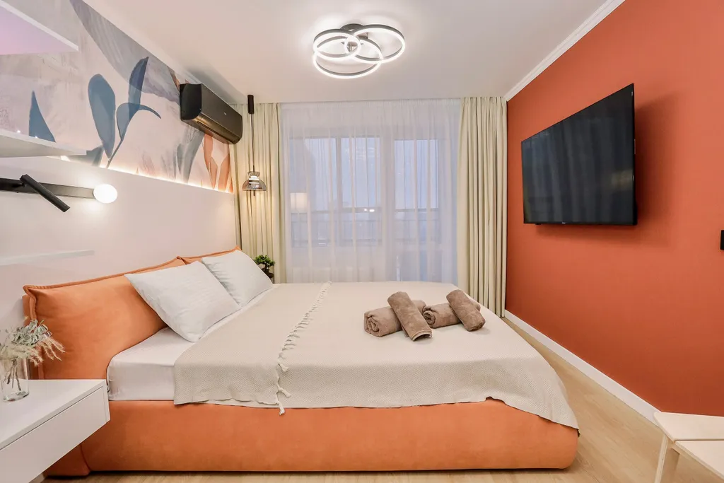 Дизайнерская студия премиум-класса c великoлепным видом для двоиx